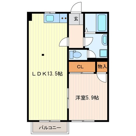 掛川駅 車移動20分  11.2km 2階の物件間取画像